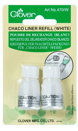 Clover Chaco Pen Liner Refil White
