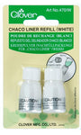 Clover Chaco Liner Lipstick White