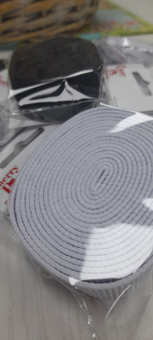 Elastic Pk 12mm Non Roll White