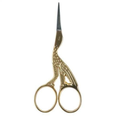 Knifekut Embroidery Scissors Stork 4''