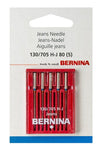 Bernina Sewing Machine Needle 130/705H J Jean/Denim 80/12