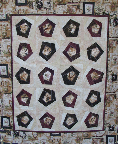 Two In One...Crazy Memories Quilt / Kids Crazy Cotton Quilt