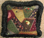 Heirloom Cushion Crazy Patch P
