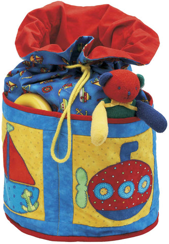 Toy Bag - Land Ahoy Pattern by Kids Quilts