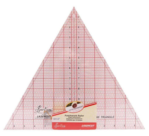 Sew Easy Ruler Triangle 12'' x 13.8''
