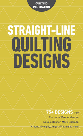 Straight Line Quilting Designs C & T Publishing