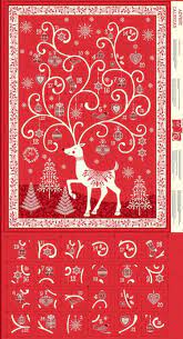 Scandi Advent Calendar Red