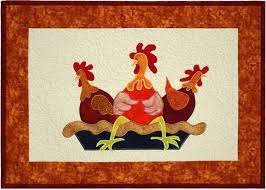 Chick a Dee Pie Placemat and Pot Holder Pattern
