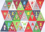 Christmas Bunting Panel