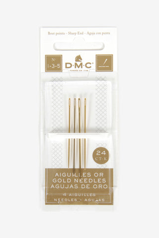 DMC Gold Embroidery No.1-3-5 Needles