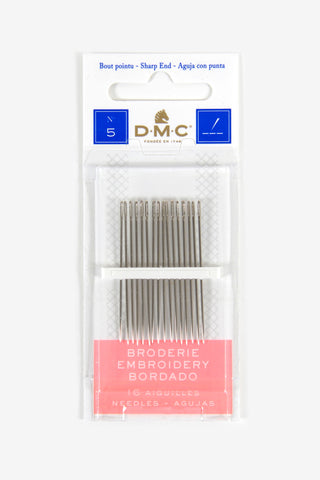 DMC Embroidery No.5 Needles