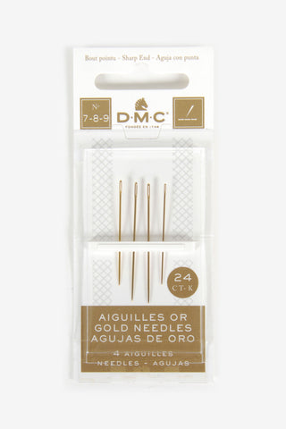 DMC Gold Embroidery No.7-8-9 Needles