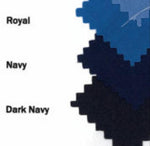 Poplin 112cm Dark Navy