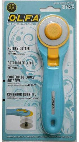 Olfa Deluxe Rotary Cutter 45mm Blue Handle